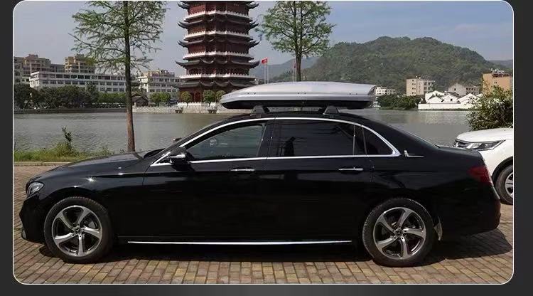Genuine Car Roof Luggage Box, Large Capacity Suv Roof Box, Universal Ultra-Thin Travel Suitcase Luggage Rack