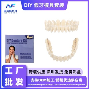 Amazon Hot Sale Simulation Fake Tooth Mold DIY Denture suit Dentist Teaching Resin Denture Model Manufacturers