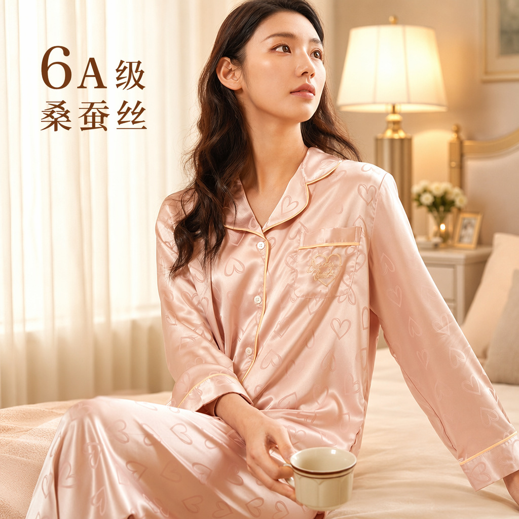 Elite autumn silk pijama