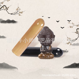 Cow and sheep horn nails round head sandalwood comb five-tooth ball head meridian massage comb teeth wholesale produced according to size according to drawings