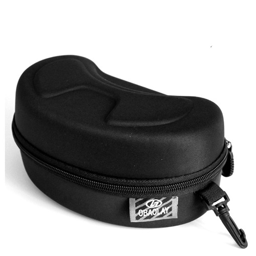 Ski goggles case Waterproof and pressure-resistant ski goggles case Black adult ski goggles storage box EVA zipper bag