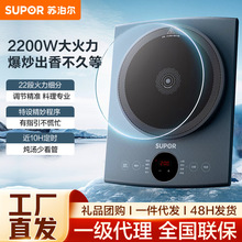 苏泊尔电磁炉2200W耐用面板爆炒炒菜智能定时电磁灶炉 C22-IH83E