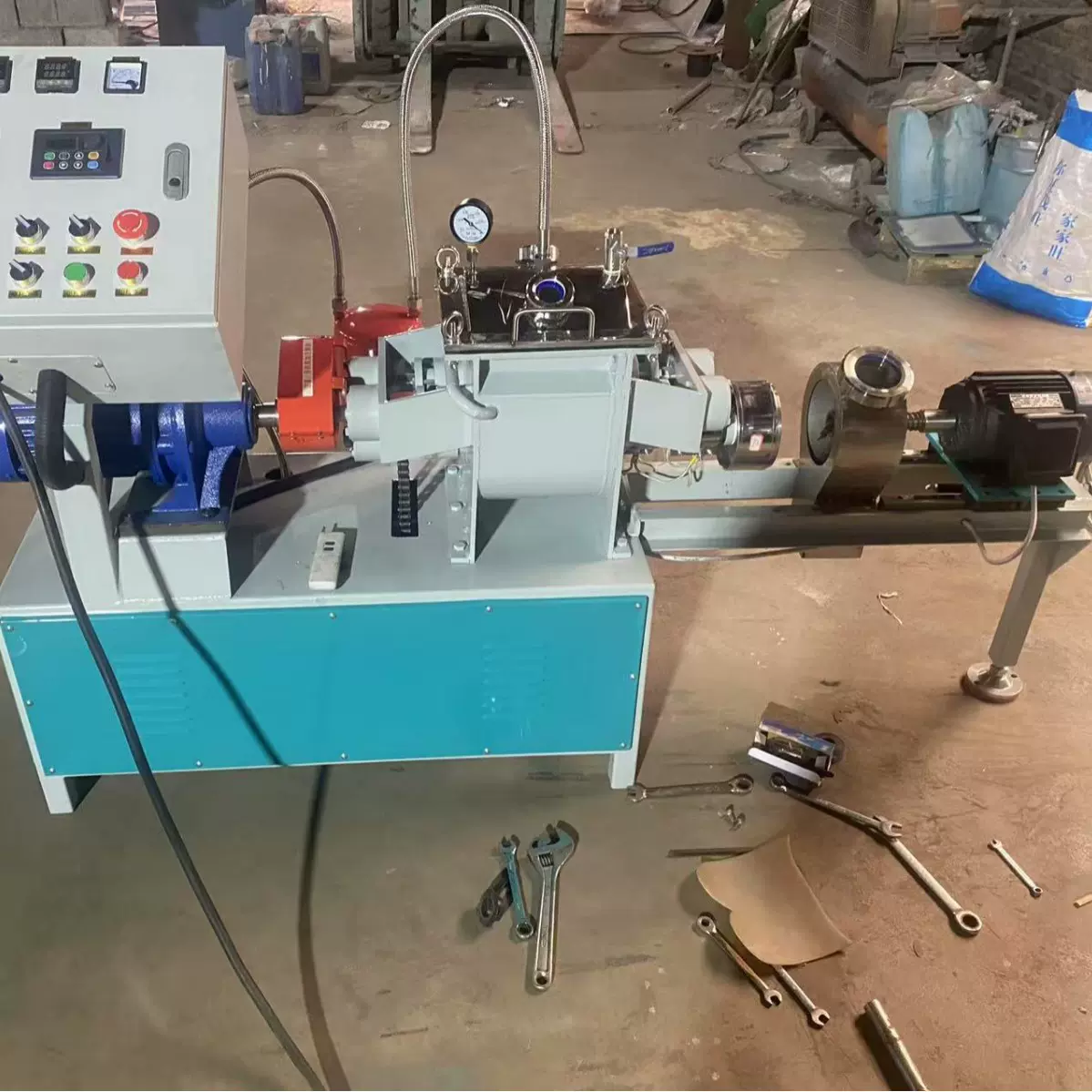 厂家直供切粒捏合机实验用螺杆挤出捏合机水下造粒捏合机