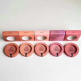 外贸3c家单色腮红nude peach裸橘色city mauve蜜桃粉色单色腮红