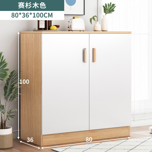 Simple modern sideboard kitchen storage cabinet Nordic style cupboard home tea cabinet dining room living room storage cabinet