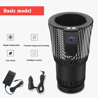 Cross-Border Car-Mounted Hot and Cold Soyuducular - car-standard-household-refrigeration-and-heating-cup