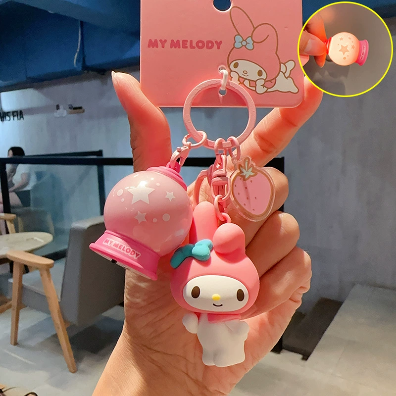 Плюшевый брелок Sanrio Hello Kitty, оригинал, мягкая подвеска 11×7.5 см, коллекционный талисман