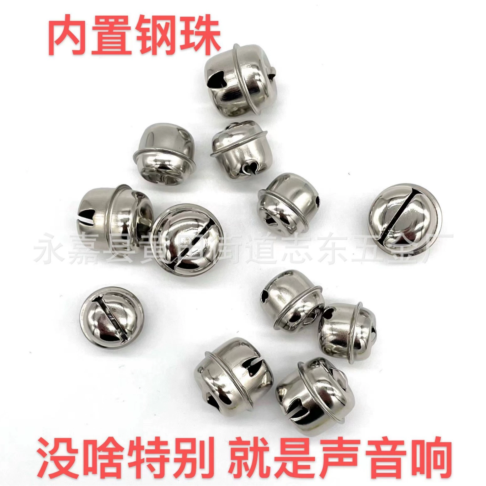 Гальванический колокольчик с высокой спинкой и одним символом металлический красный персиковый глаз круглый колокольчик Подвеска для домашних животных на рождественскую елку аксессуары