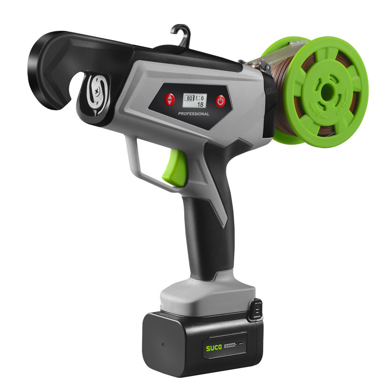 舒畅全自动电动绑枝机西红柿铁丝绑蔓枪捆绑器黄瓜葡萄绑藤机