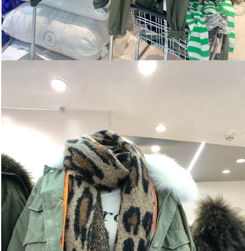 Bufanda mujer leopardo de cachemira imitación mantón invierno_voghion.com