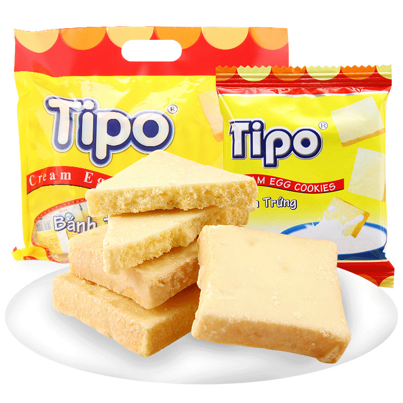 TIPO麵包干300g袋裝甜點食品糕點宿舍小吃麵包幹休閒零食批發