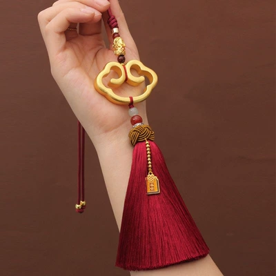 Peace Tassel Car Hanging Ornament, Car hanging