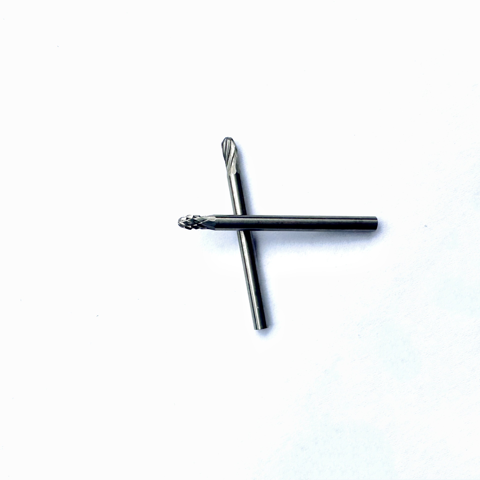 合金磨头E3*3双鹰牌E42椭圆形硬质合金旋转锉交叉齿优质中齿3毫米