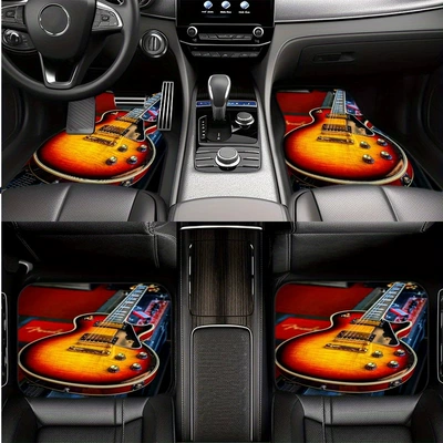 Avtomobil döşəmə paspasları — Dirt-Resistant, Wear-Resistant, Anti-Scratch Mats - x-car-floor-mat-37-3344cm-crystal-velvet-dot-plastic-bottom-two-piece-pack