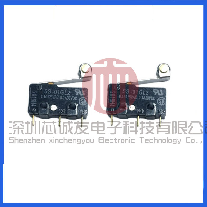 欧姆龙SS-01GL2微动开关滚珠摆杆型3000万次动作力SS-01GL2T