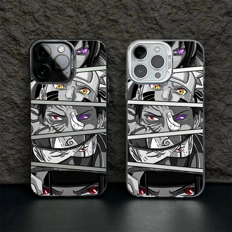 Naruto Sharingan Suitable for Xiaomi 14/12/13Pro Phone Case 11Ultra Color Silver Redmi K30/40/50
