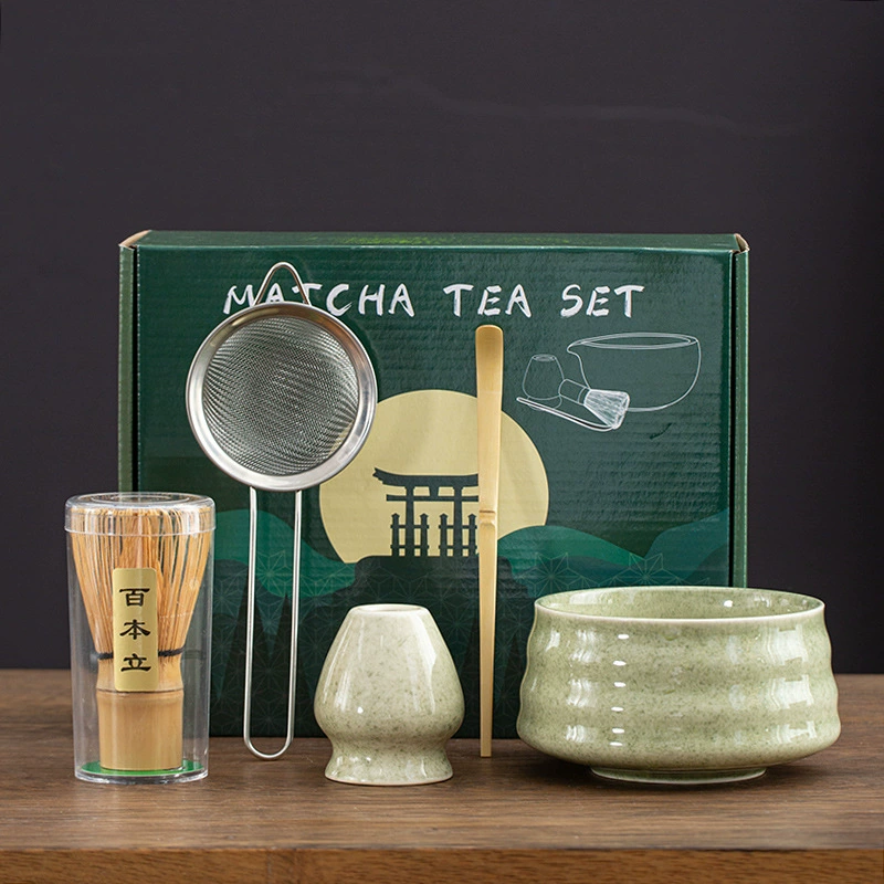 Matcha, ceramic tea cup, Japanese set