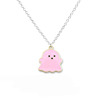 Brand small design cute ghost necklace, universal pendant for beloved, wholesale, Korean style