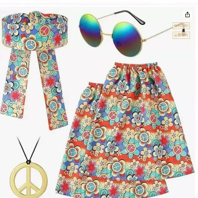 Весенний этнический костюм для сценических выступлений в стиле племенных игр 2025 года, из молочного шелка, с принтом, полуюбка, унисекс, европейский стиль.