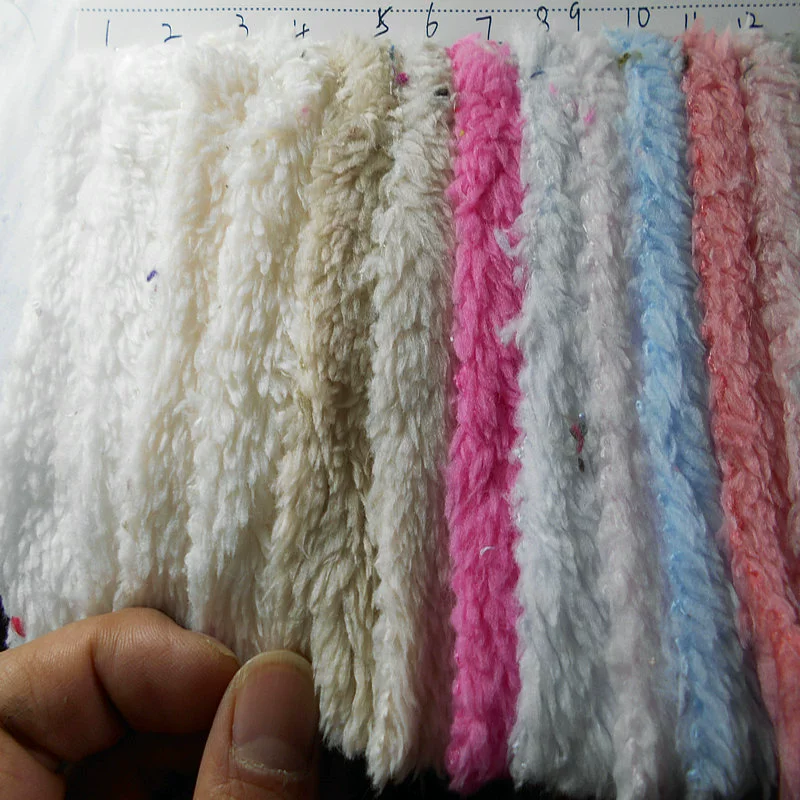 Ecological double-sided plush winter toy, cloth