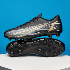 Cross-border import low-top football shoes 32-47 sizes, broken nail artificial grass AG long nails, youth students sports shoes