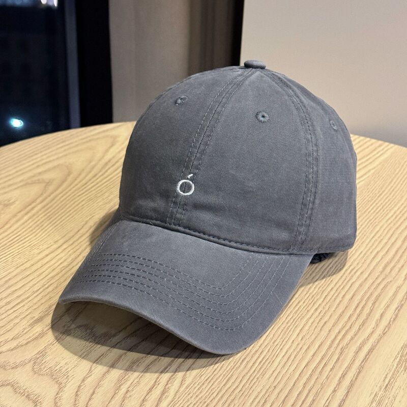 韩版简约刺绣显脸小鸭舌帽软顶宽檐百搭休闲棒球帽情侣款遮阳帽|undefined