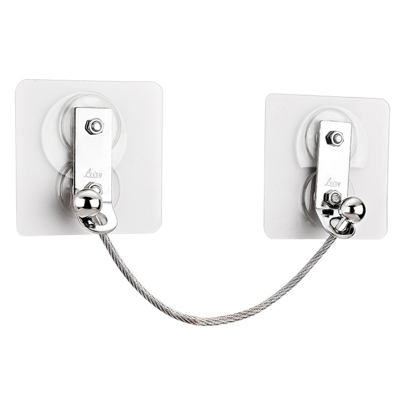 穴なし家具キャビネット転倒防止器本棚キャビネット部品装置ステンレス固定無痕貼りワイヤー保護器