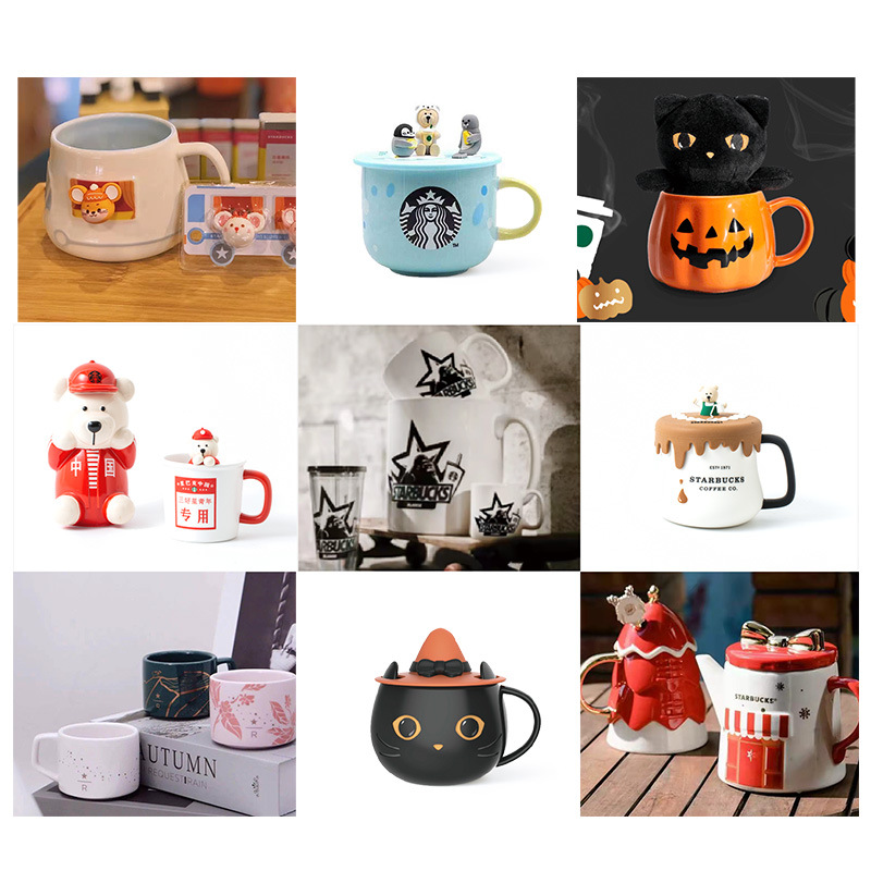 Taza de té con leche Taza de bebida Impresión personalizada LOGO Taza de marca de café de té Regalo de cultura corporativa Taza de café de cerámica