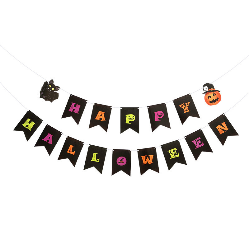 Toalla de mesa de Halloween telaraña toalla de chimenea de encaje telaraña bat tabla bandera de pantalla de lámpara de decoración de Halloween