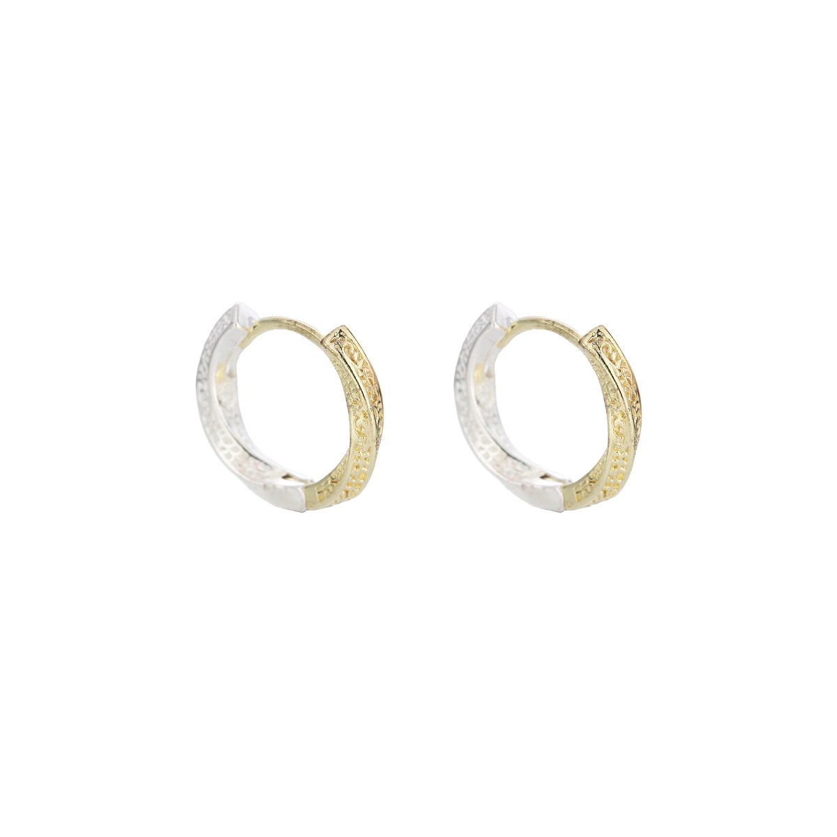 (Samsara platinum earrings)
