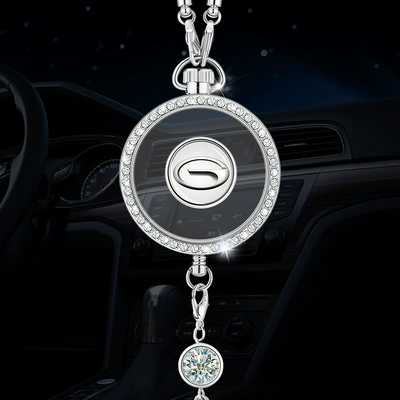 Car Hangings, Aromatherapy Car Accessories, Long-Lasting | Car hanging - gac-trumpchi-zhou-drill-dripping-glue-pendant-with-a-bottle-of-sea-perfume