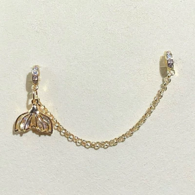 Zərgərlik ara hissələri DIY Accessories Mermaid Tail - golden-mermaid-tail-ordinary-chain-terms