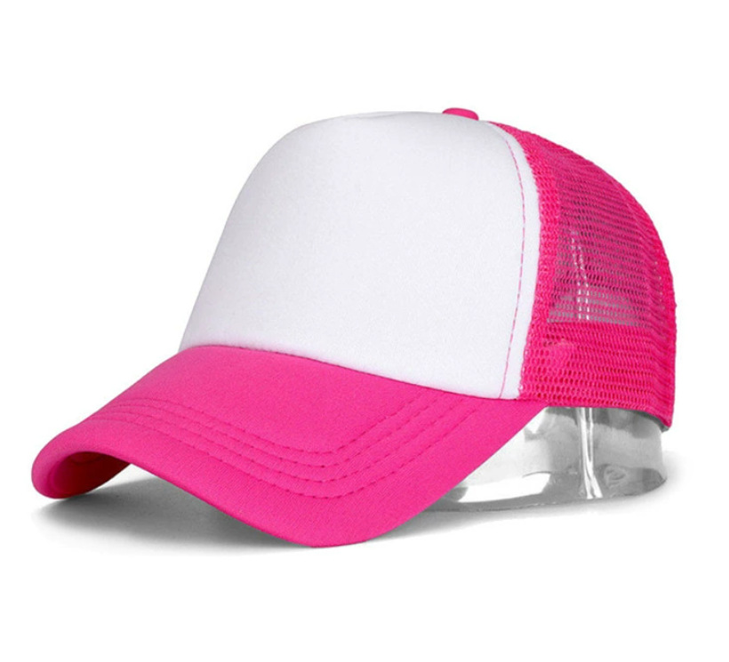 Sombrero publicitario logotipo personalizado Sombrero de malla de esponja Sombrero de visera sándwich Sombrero de camión impreso bordado Gorras de béisbol para hombres y mujeres