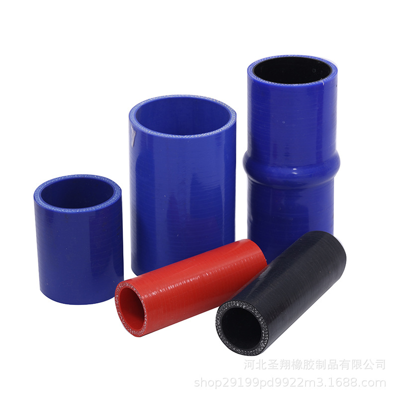 工厂直供缠绕硅胶管 增压器 中冷器 硅胶接头软管