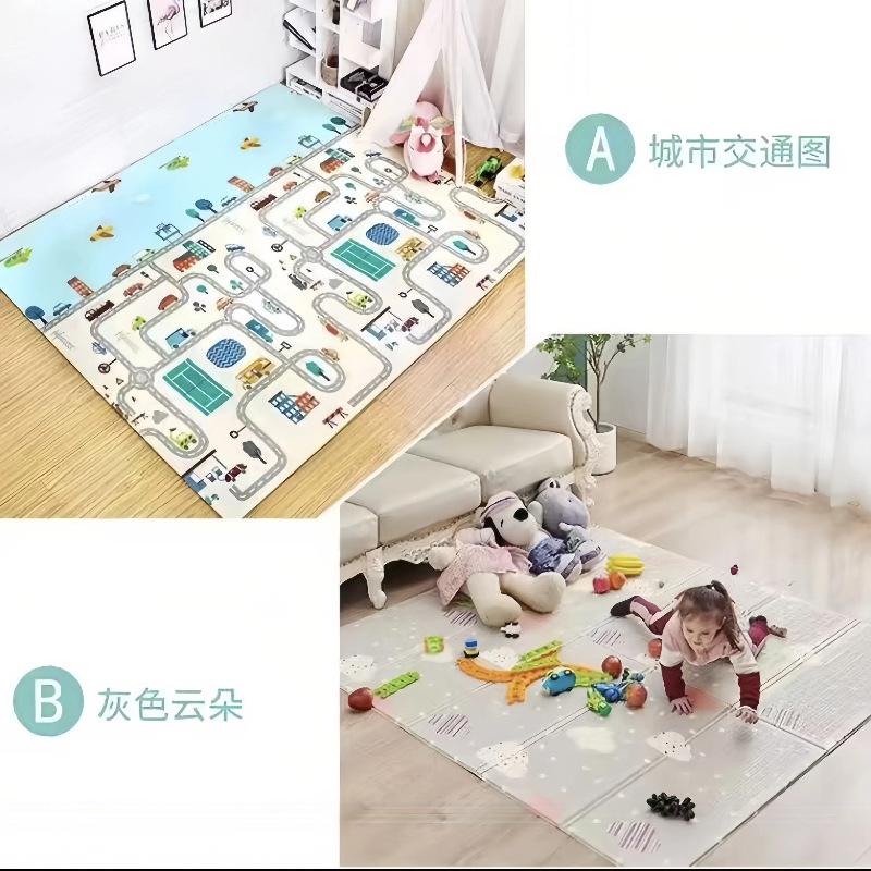 Nube gris + ciudad de tráfico