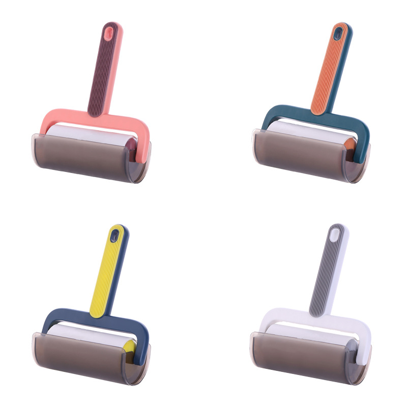 Papel pegajoso, dispositivo pegajoso, rodillo pegajoso, peludo, ropa desmenuzada, papel de eliminación de polvo, cepillo de reemplazo, núcleo fuerte, pegajoso, limpieza eficiente