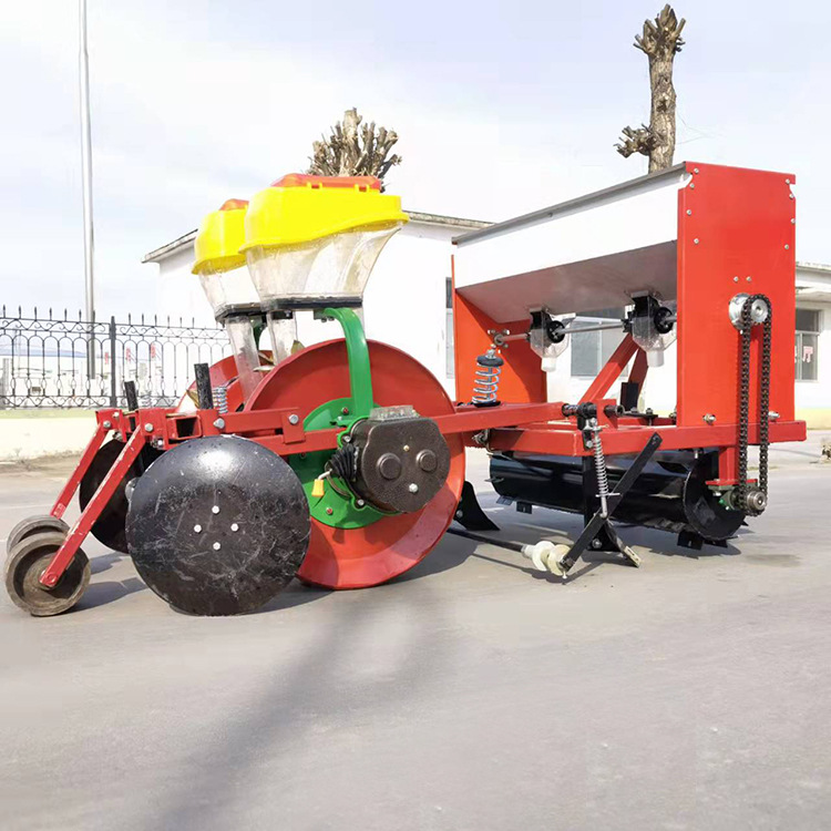 小日本花生播种机农用谷子高粱精播机家用型黄豆种植机花生精播机