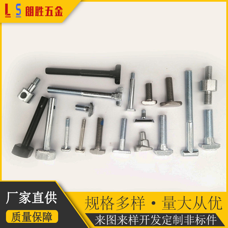 工厂供应T型不锈钢螺丝304不锈钢螺栓螺杆支持验厂