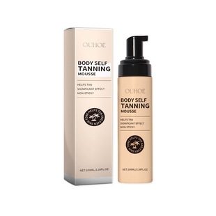 Body Self Tanning Mousse Ouhoe Helps Black Body Mousse to Moisturize and Moisturize in Summer