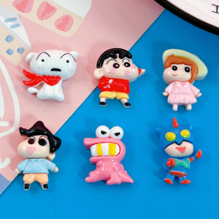 Resin Accessories Bright Face Cartoon Characters New New Salty Egg Superman Cream Gel DIY Handmade Material Resin Accessories