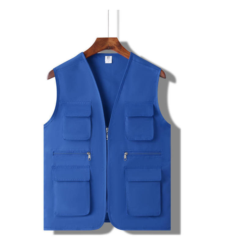 立体ポケット多ポケット広告党員馬甲はロゴ作業服釣り服監督ベストボランティアを制定した|undefined