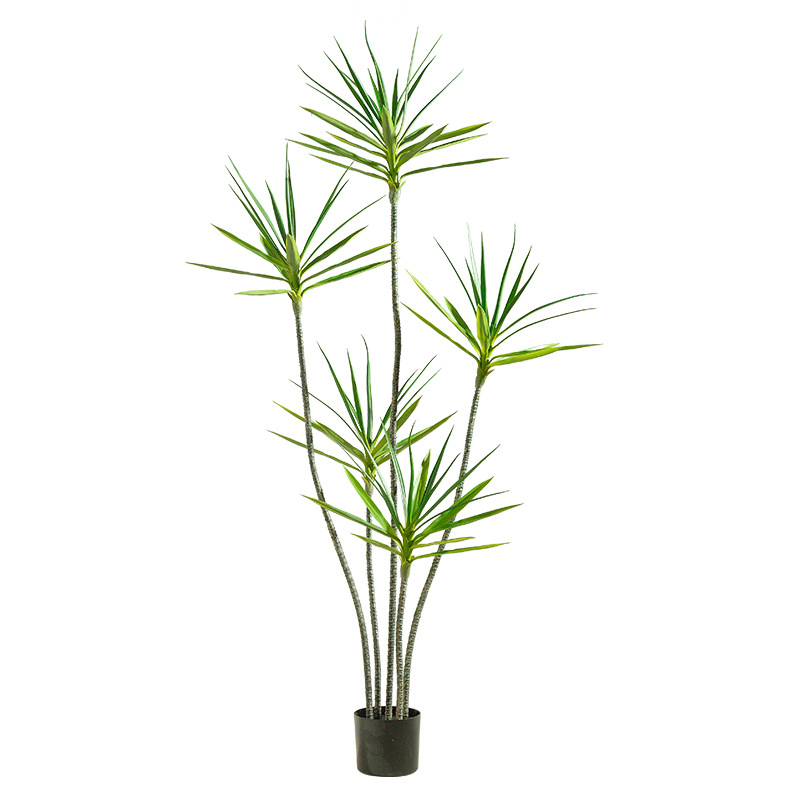 Simulación de plantas verdes Sentimiento avanzado Tequila Árbol falso Planta en maceta Sala de estar Entrada Luz de alta gama Decoración de interiores de lujo Plantas