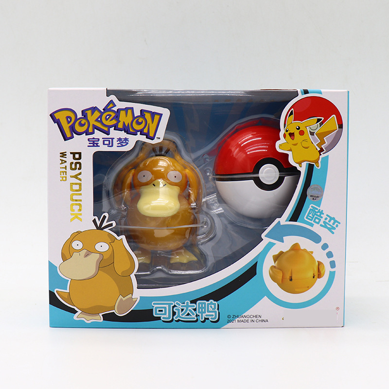 SC Johnson Pokémon Pikachu Pogaman juguetes Pokémon mascotas Genie jugadores de fútbol modelo de muñeca