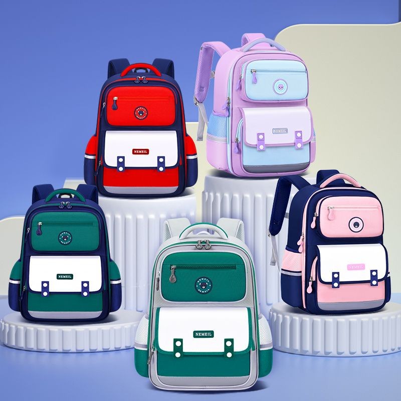 Nueva mochila escolar para estudiantes de primaria, niñas de grado 1,23 a 6, mochila resistente al agua para niños