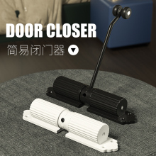 R2闭门器家用缓冲回弹木门简易闭合器弹簧装置房门自动关门神