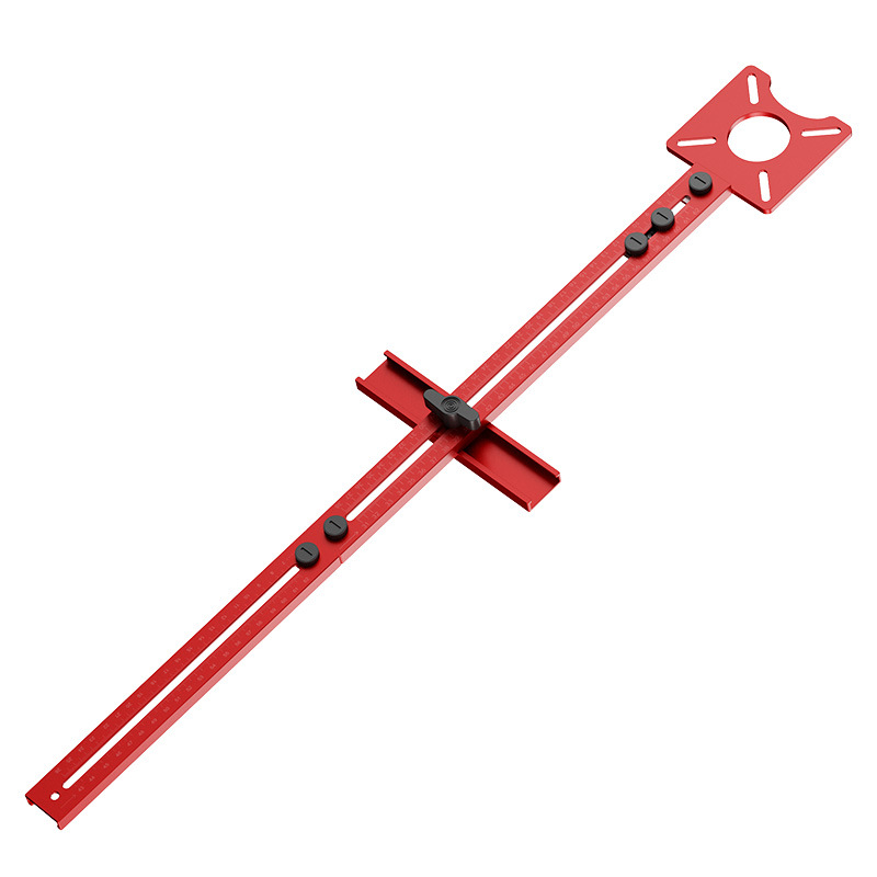 Bohan carpintería, corte y fresado, máquina de corte, máquina de corte circular auxiliar, herramienta de respaldo de posicionamiento de ranura de orificio redondo