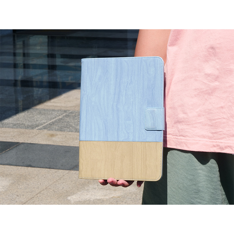 Cross-border business anti-fall flat protective case for 10 inch ipadPU protective case universal flat flip computer case