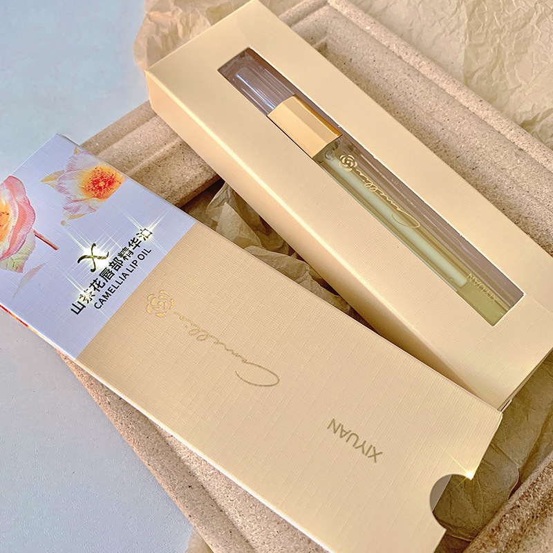 XIYUAN唇油山茶花唇部精华油滋润保湿补水防干裂打底润唇膏学生女
