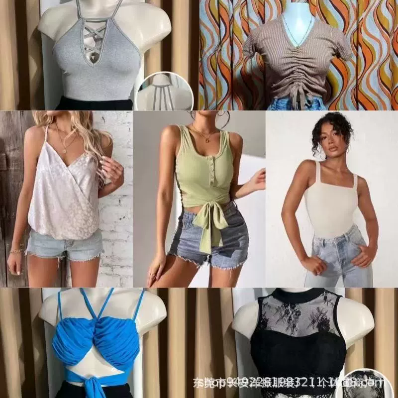 Женские сексуальные топы Shein (Shein), разностильные, смешанные размеры, упаковочный лот