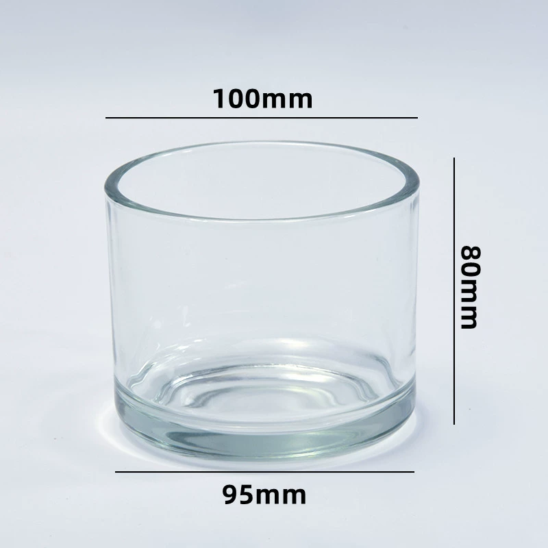 Lijiao Candid Cup Домашний DIY самодельная свеча, ароматерапия, стеклянная чашка, пустая воск, стеклянная спальня, прозрачная подсвечник